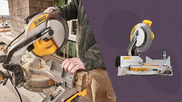 The DeWalt 15-Amp 12-Inch Compound Miter Saw is on sale right now at Amazon