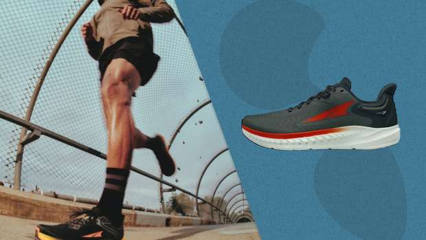 The Altra Torin 7 Running Shoes, pictured here, is on sale right now at Altra.