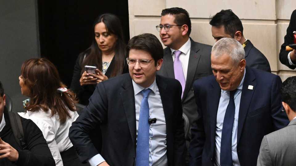 Senator Miguel Uribe Turbay.