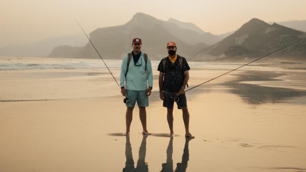 Fly Fishing Adventures: Two Anglers Risking Danger To Fulfill a