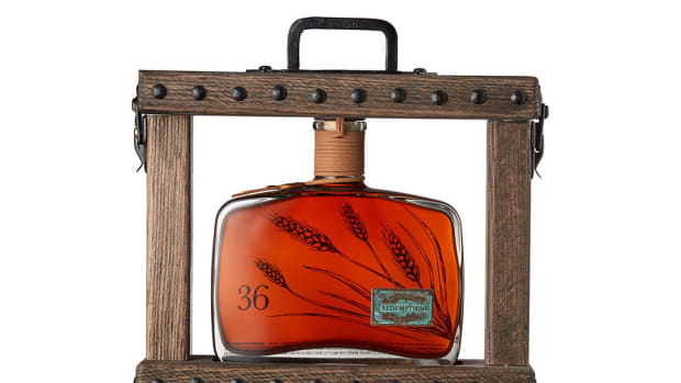 Redemption 36-Year-Old Bourbon in carrying box
