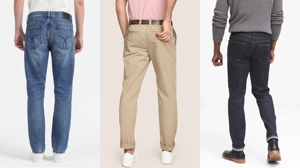 Understanding Mens Trousers, Men's Slacks, How a man wears pants