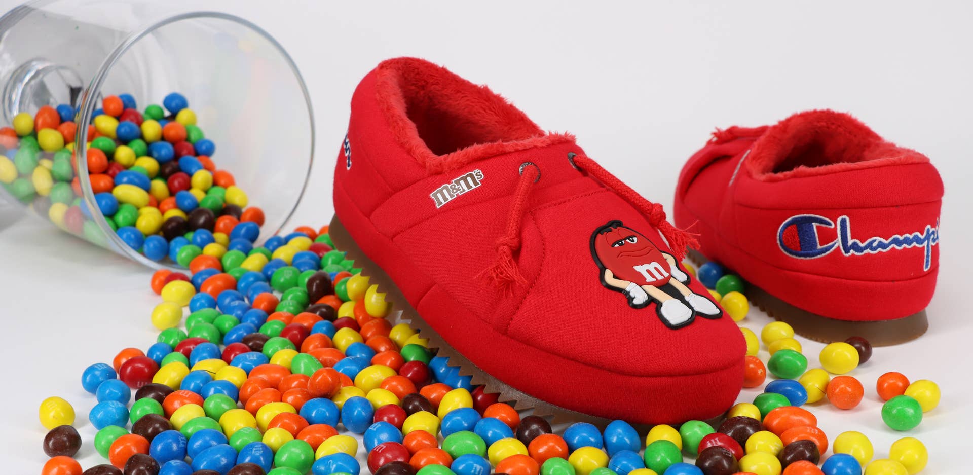 m&m slippers champion