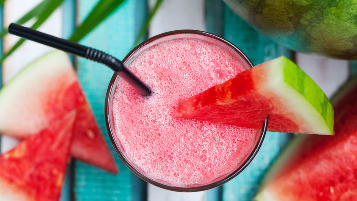Spice up your wet bar (and your sex life) with this Watermelon Crush cocktail