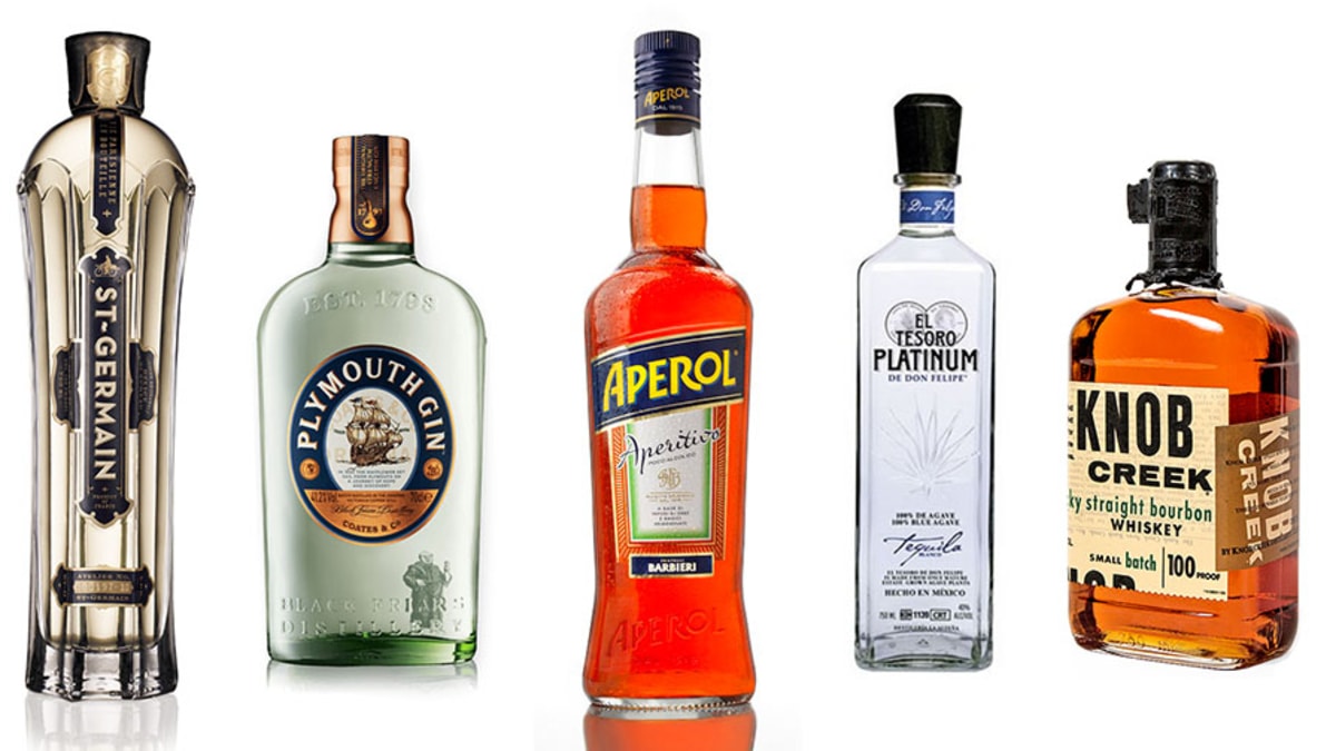 The 5 Bottles You Need for a Complete Summer Cocktail Bar - Men's Journal