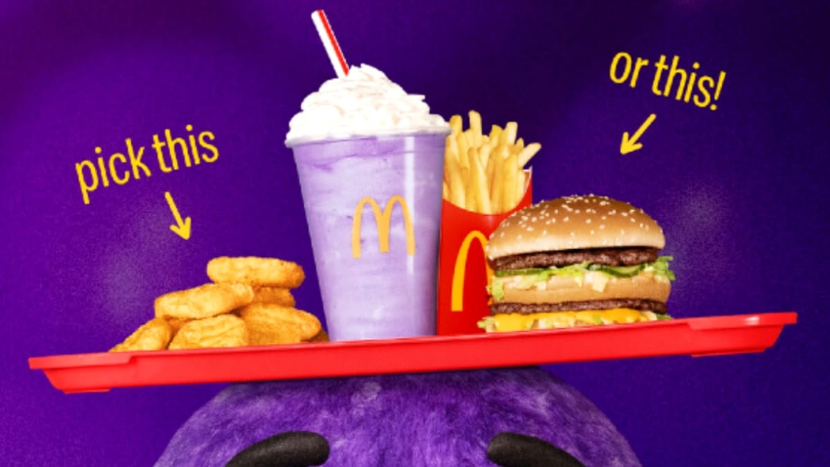 McDonald's New Grimace Shake TikTok Challenge Explained - Men's Journal