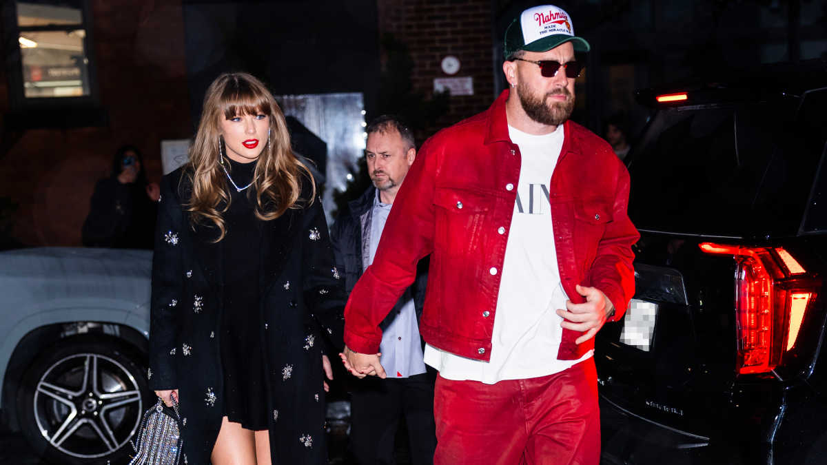 Travis Kelce and Taylor Swift Attend Game 4 of Stanley Cup Final