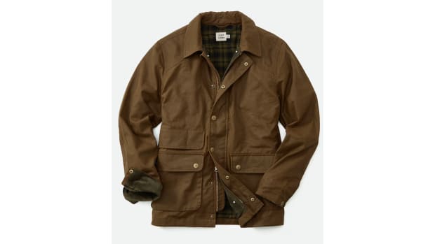 John varvatos waxed cotton on sale jacket