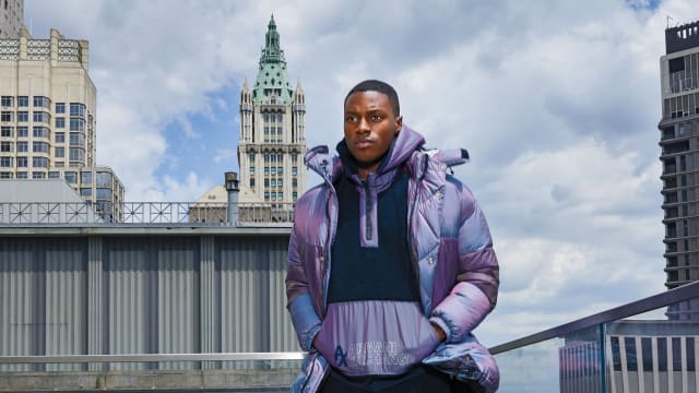 Men's wool shop blanket coat