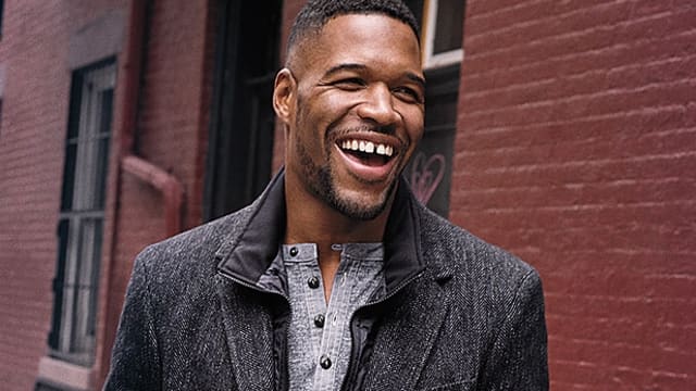 Michael strahan online winter coats