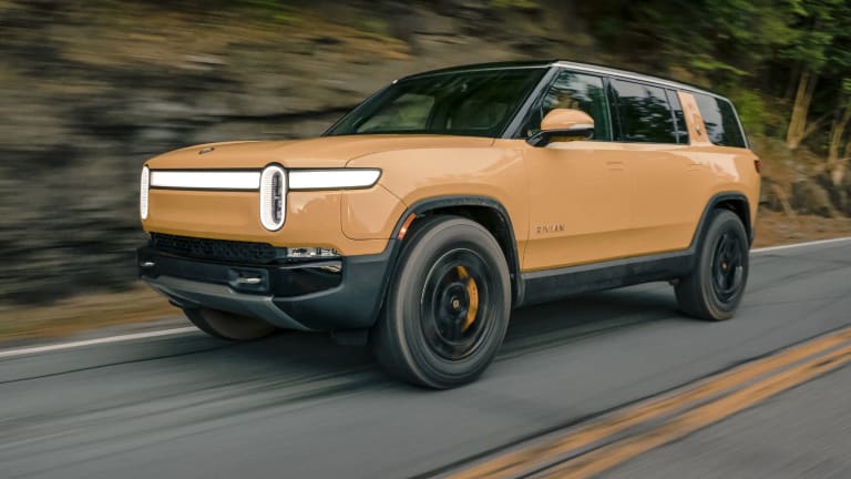 Test Drive Rivian R1S Electric SUV Men s Journal Men s Journal