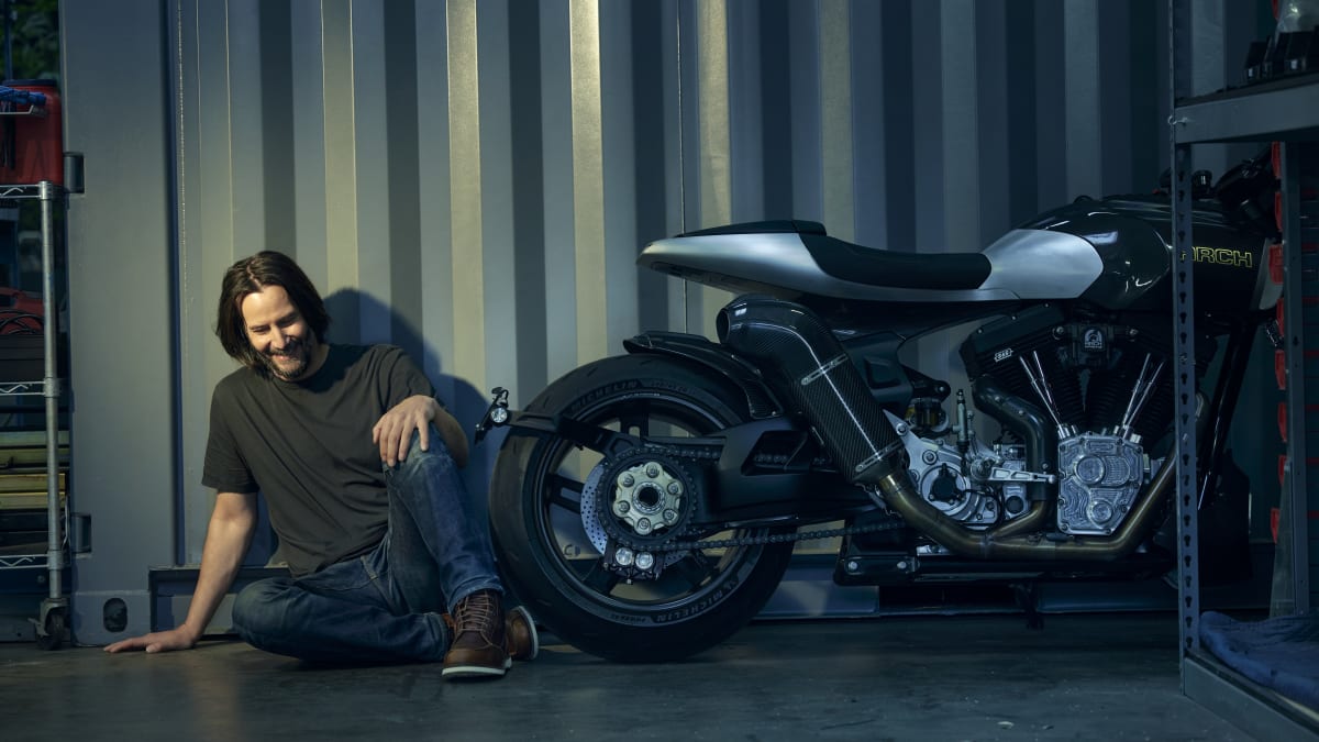 Keanu Reeves on Motorcycles and John Wick Franchise Men s Journal
