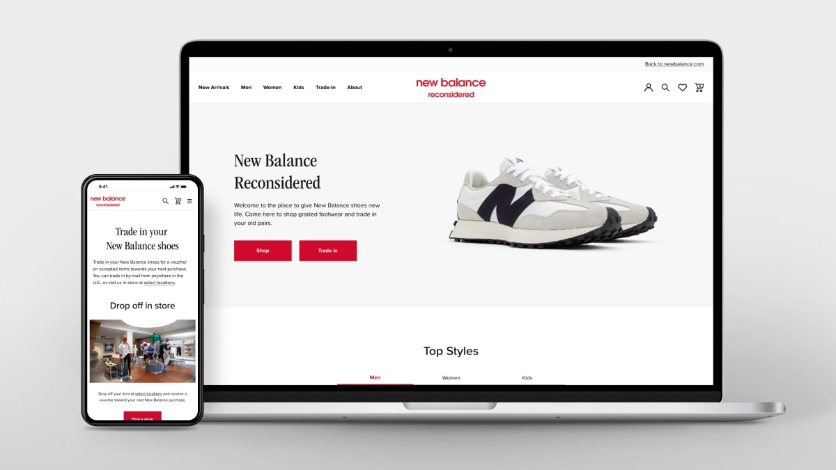 New Balance Enters Sneaker Resale Space with