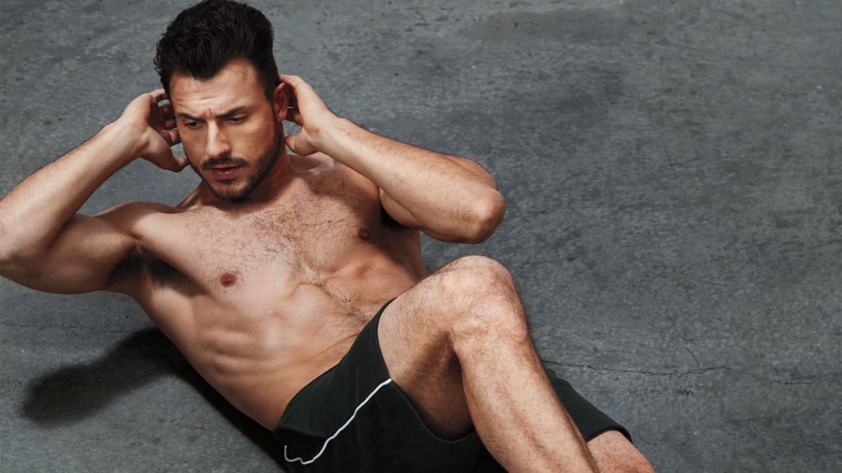 Tummy exercise best sale for men