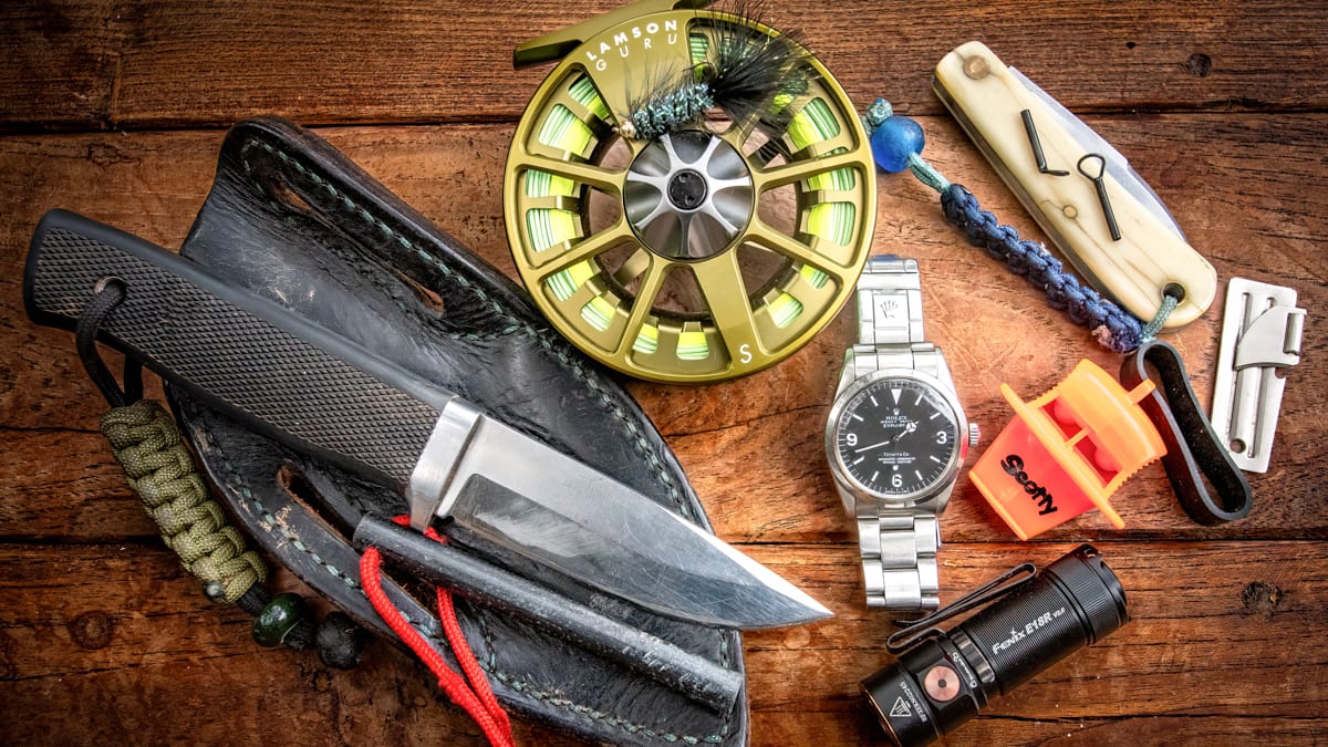 Fly fishing watch top