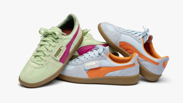 Multi color puma shoes discount