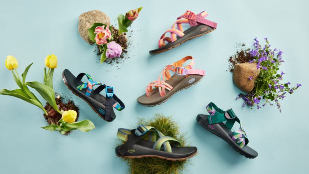 Running in chacos hot sale