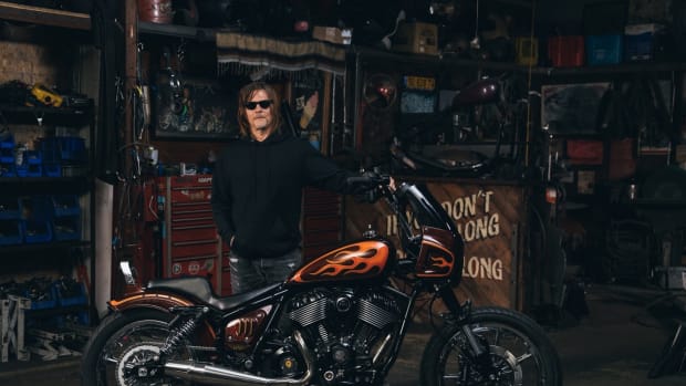 Norman reedus harley davidson top