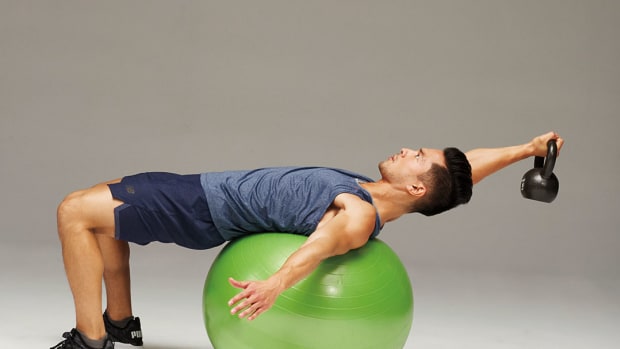 Stability ball 2025 pullover