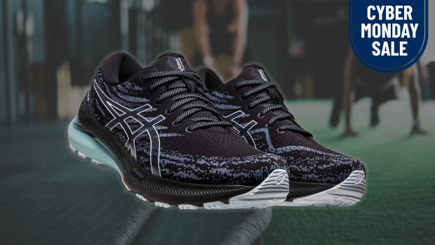 Black and gray running shoes sale