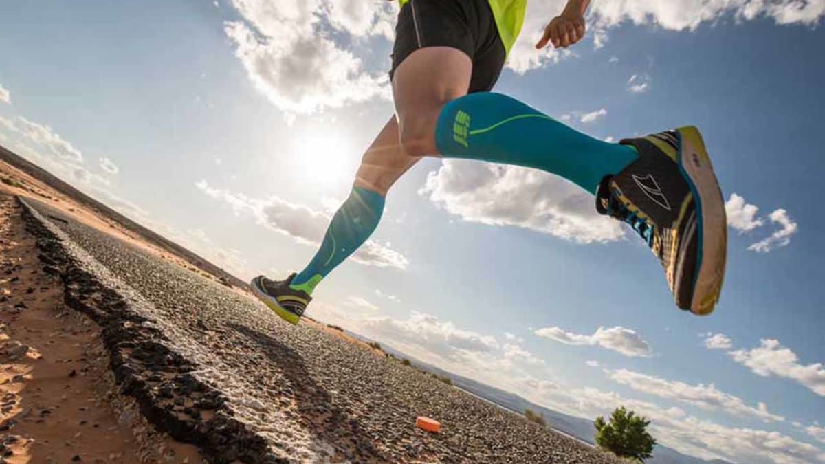 Long cheap running socks
