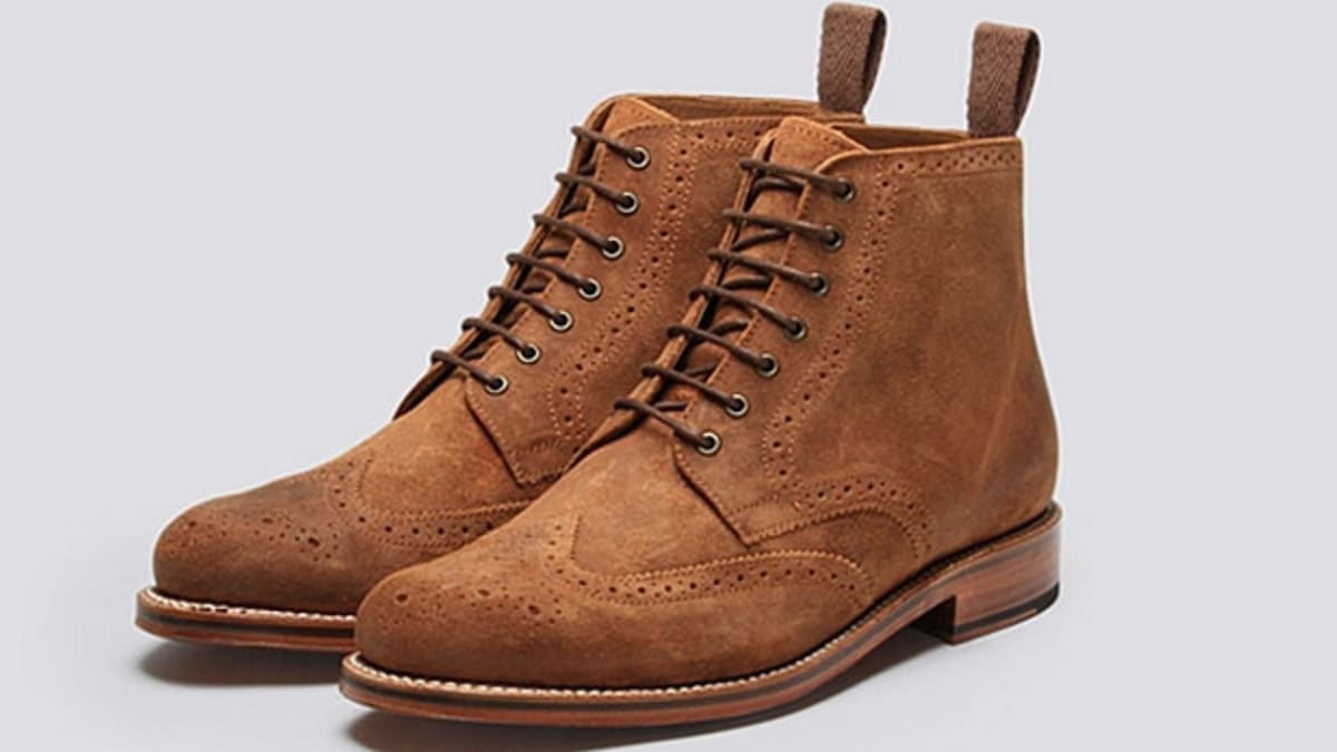 Best wingtip boots sales