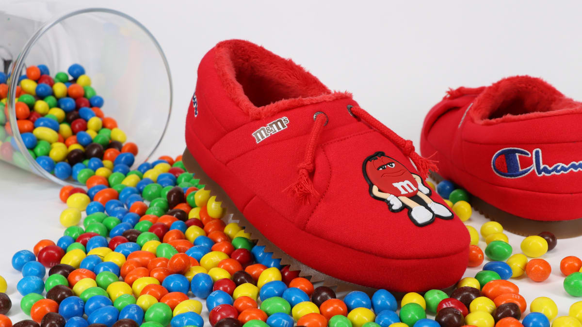 M&m x shop champion slippers