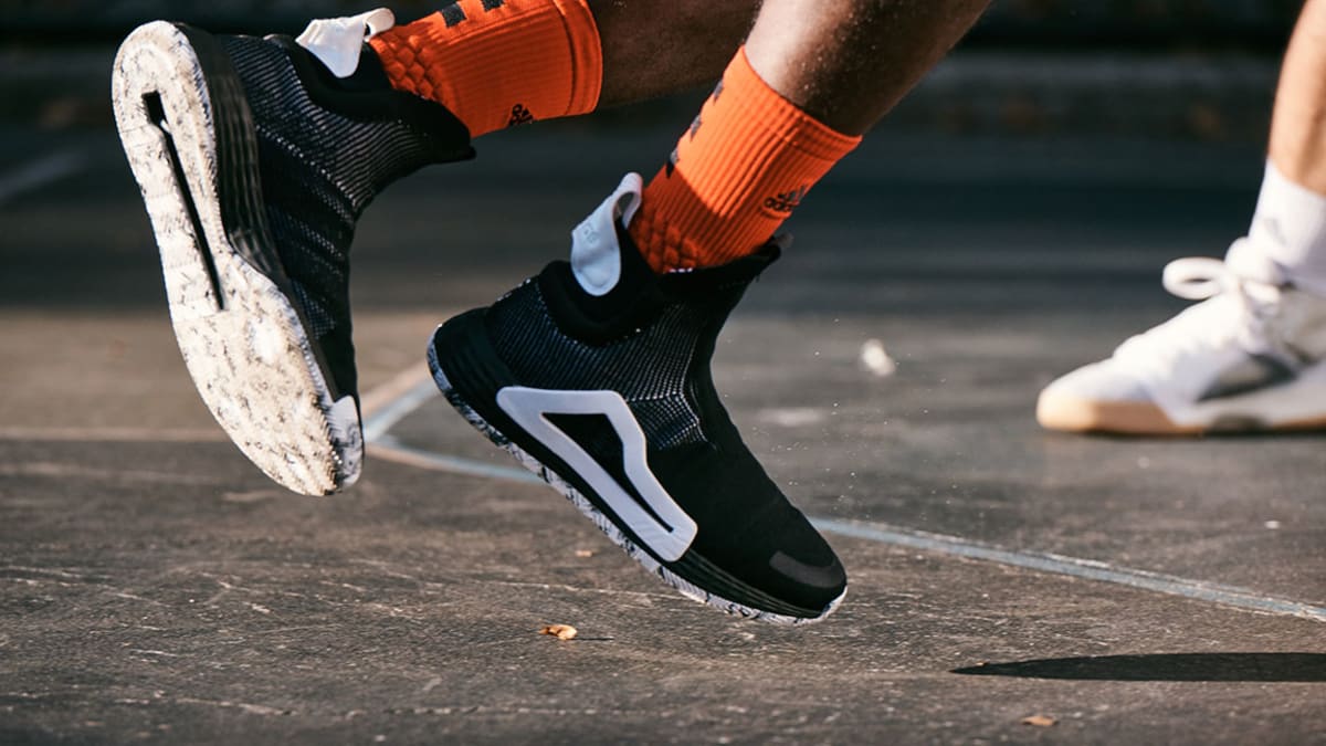 Adidas laceless hotsell basketball shoes
