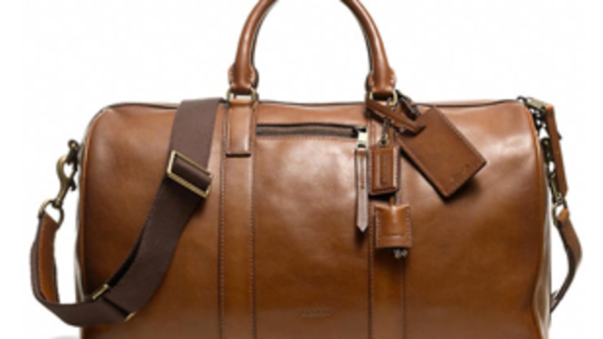 Coach mens leather duffle bag new arrivals