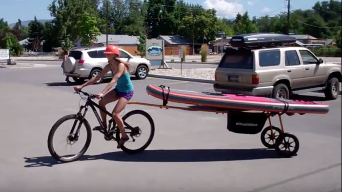 Sup trailer hot sale for bike