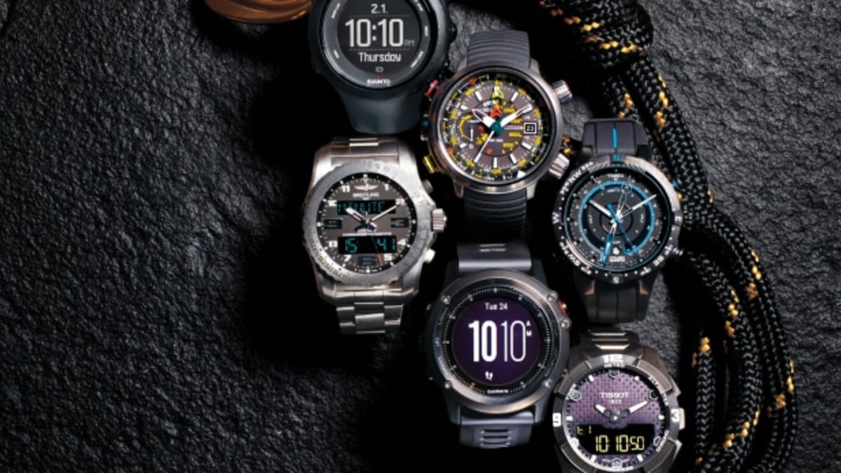 Rugged top outdoor watches