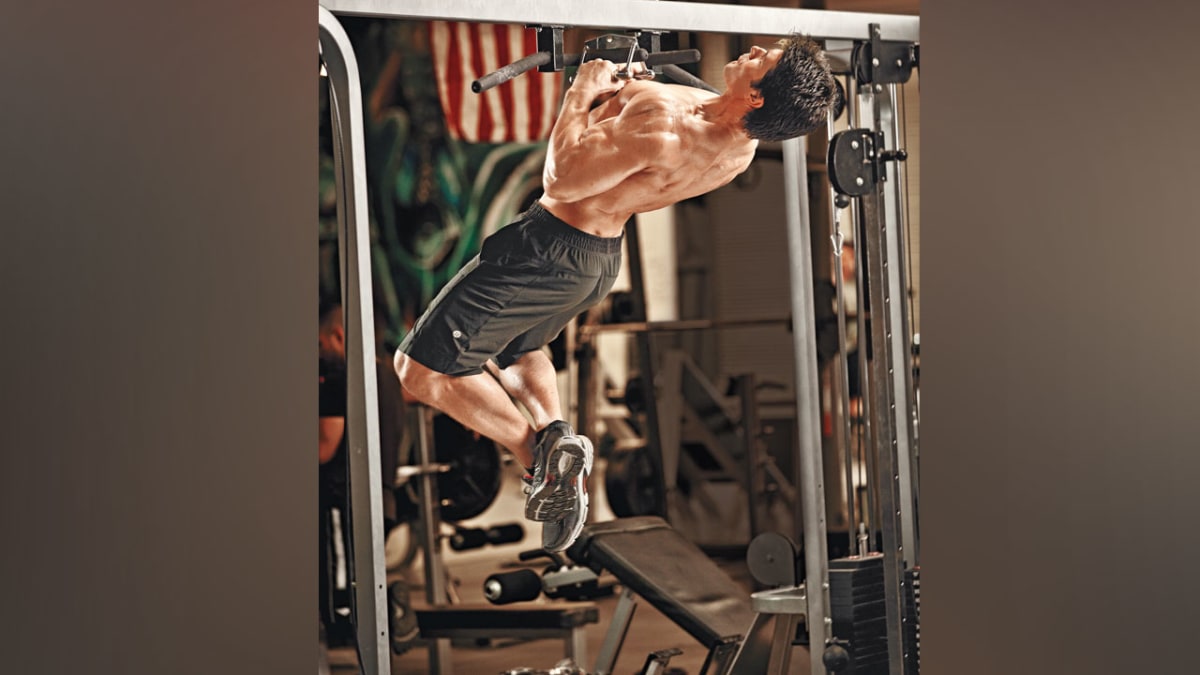Back clearance arch machine