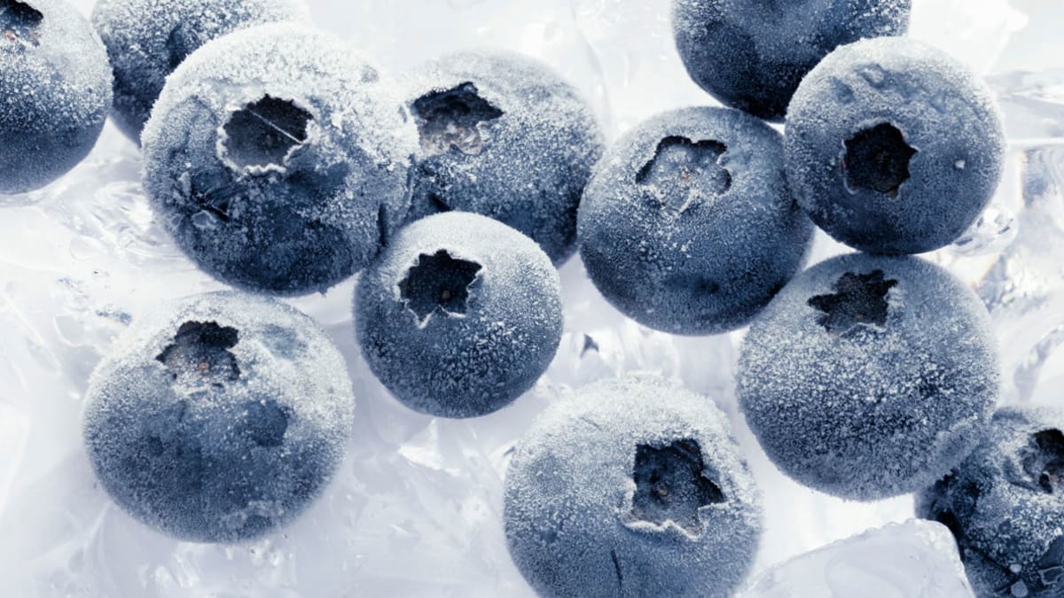 Frozen blueberries cheap