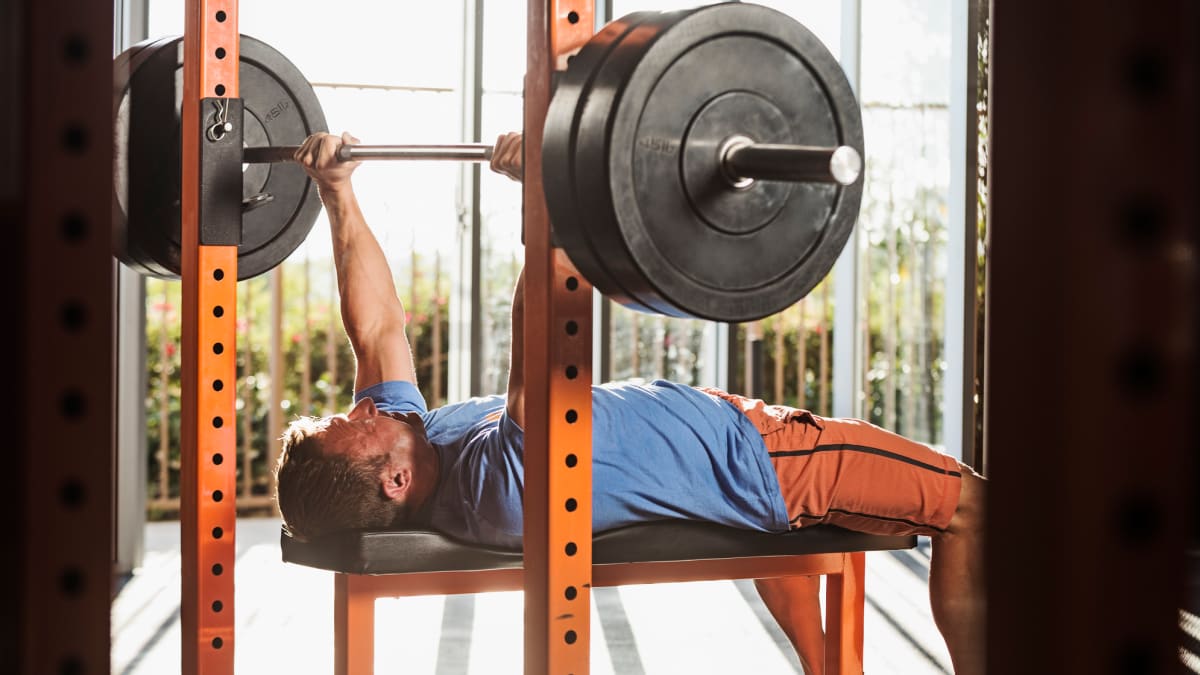 Benching your own body weight sales