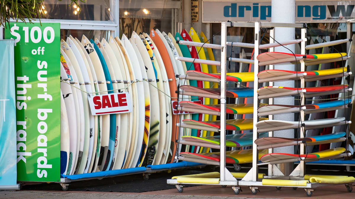 What Not to Do When Shopping for a Surfboard Men s Journal