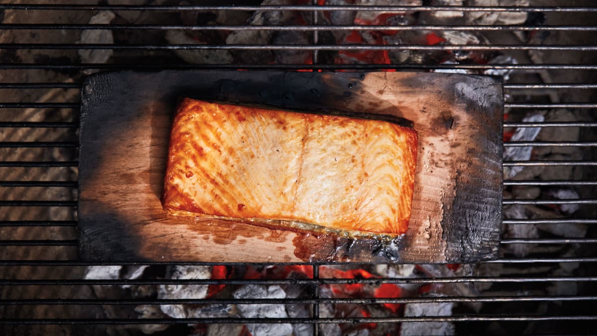 Grilling Tips How to Perfectly Grill Fish on a Cedar Plank Men s Journal