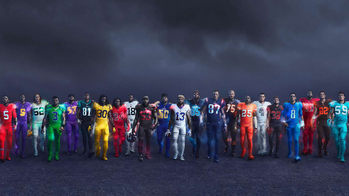 Nike Unveils Color Rush NFL Uniforms Men s Journal