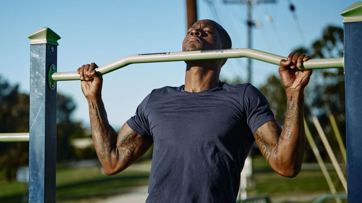 Murph workout without cheap pull up bar