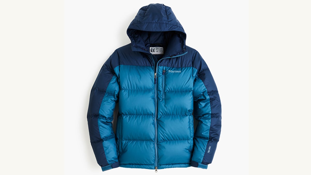 Marmot down hoodie shop