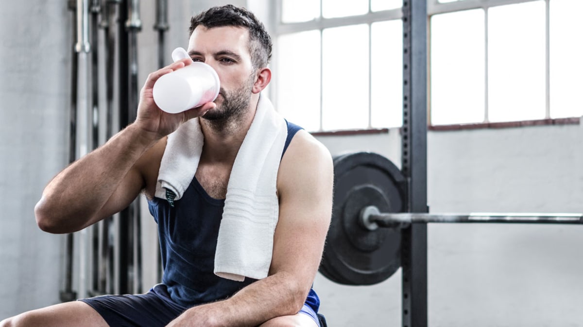 When To Drink Protein Shakes Before or After Your Workout Men s Journal