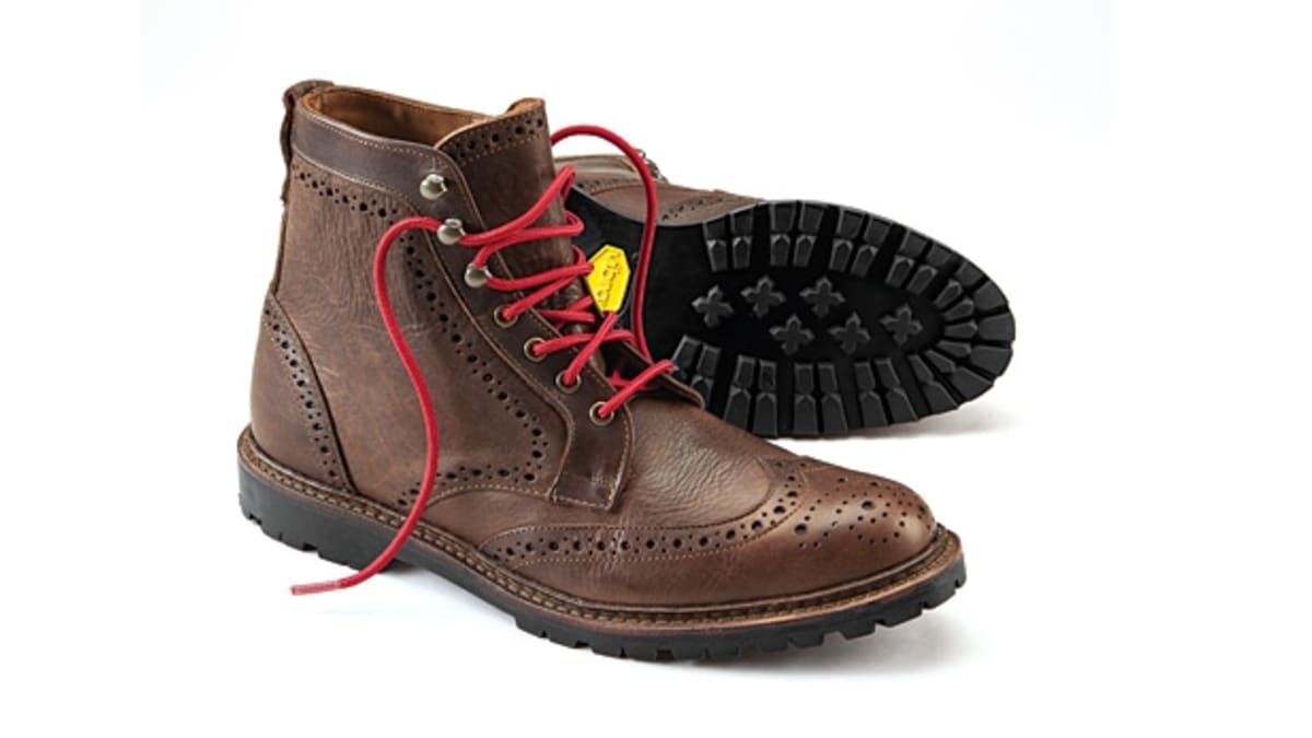Allen edmonds long branch wingtip boots deals