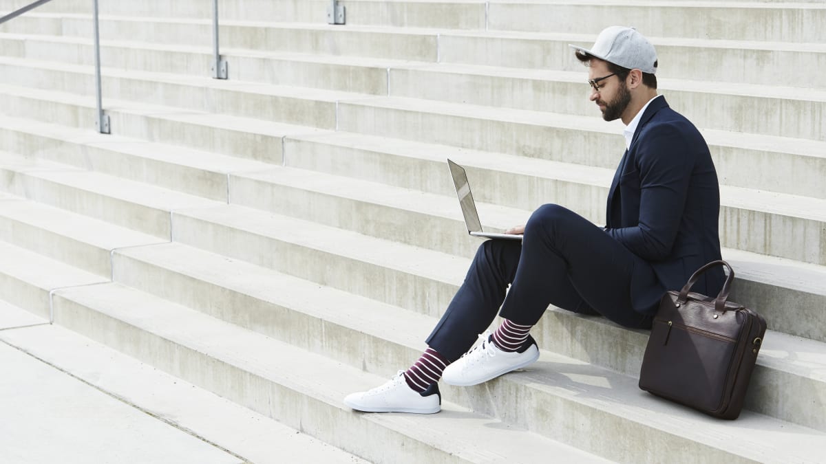Cole haan grand new arrivals crosscourt ii leather sneaker