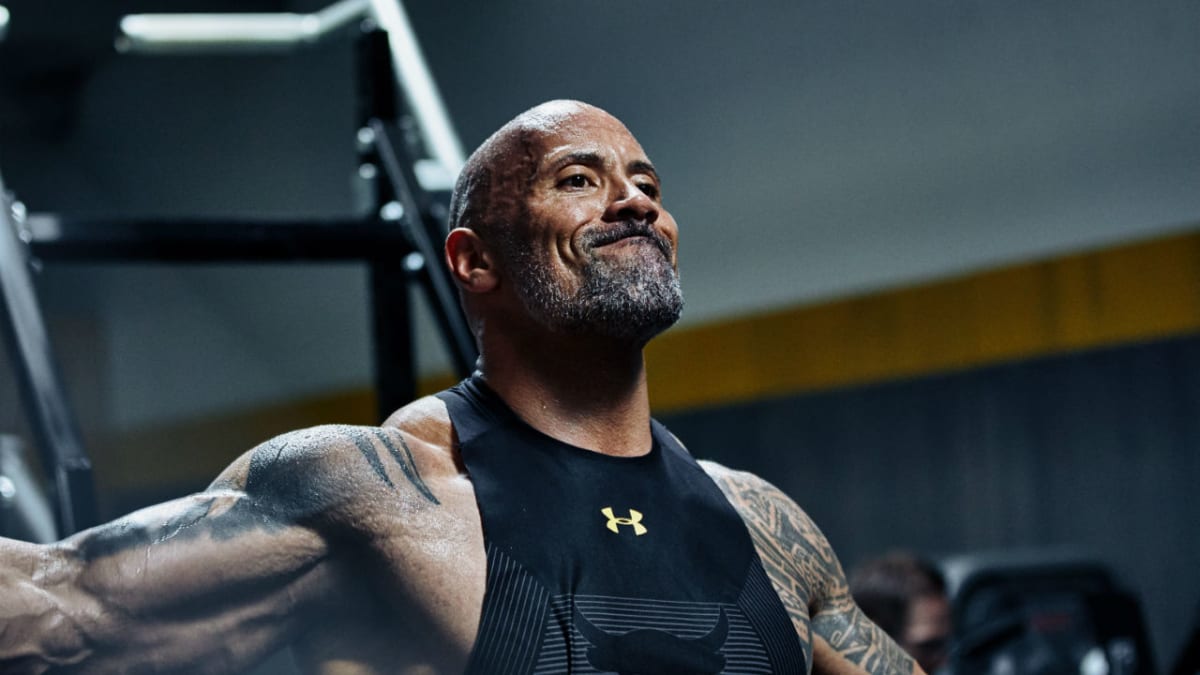 Dwayne johnson cheap workout clothes