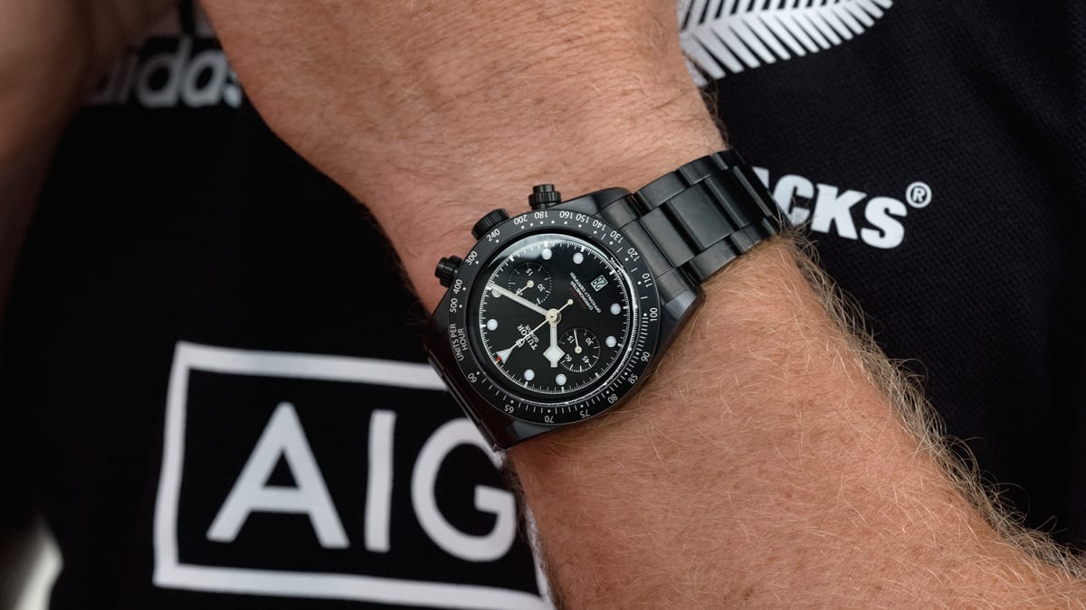 All black tudor best sale watch