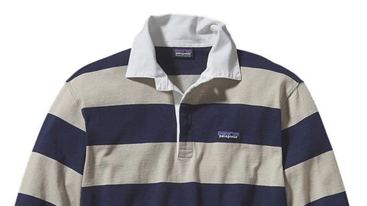 The Return of Patagonia s Classic Rugby Stripe Climbing Shirt