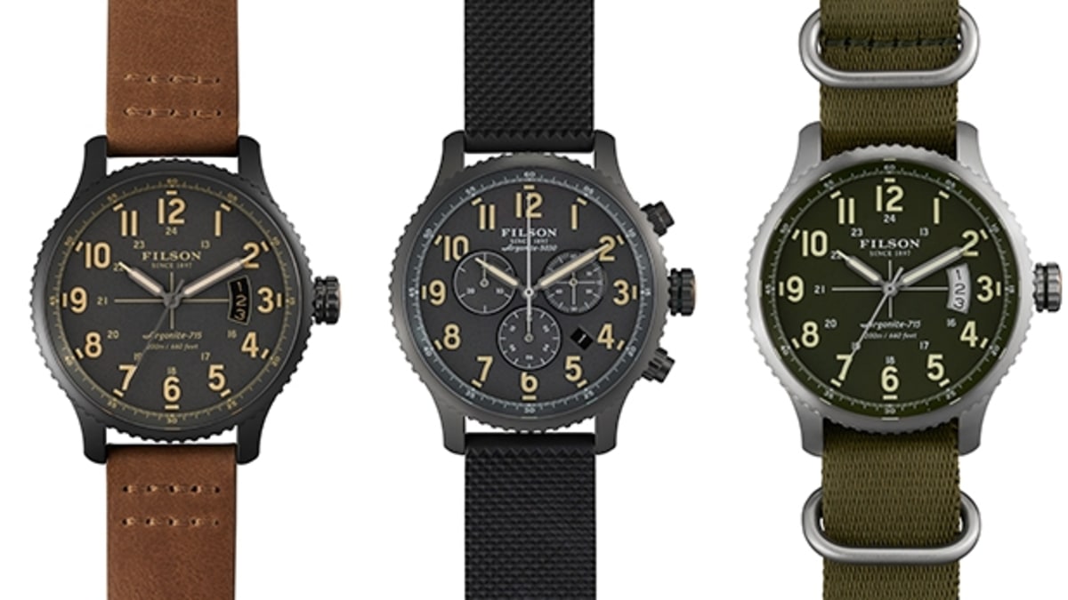 Filson and Shinola Collaborate on the Perfect Field Watch Men s