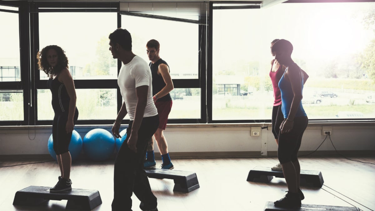 Gym on sale step up