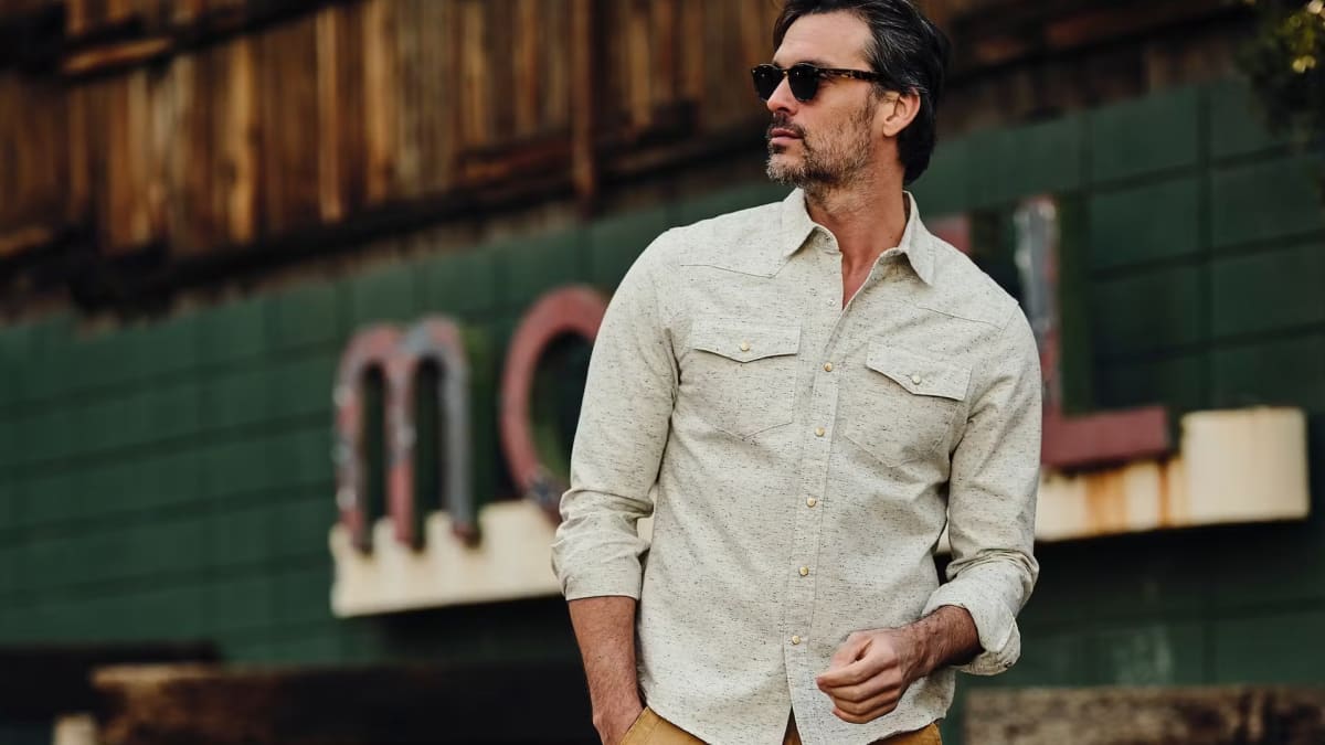 Western style button down shirts on sale