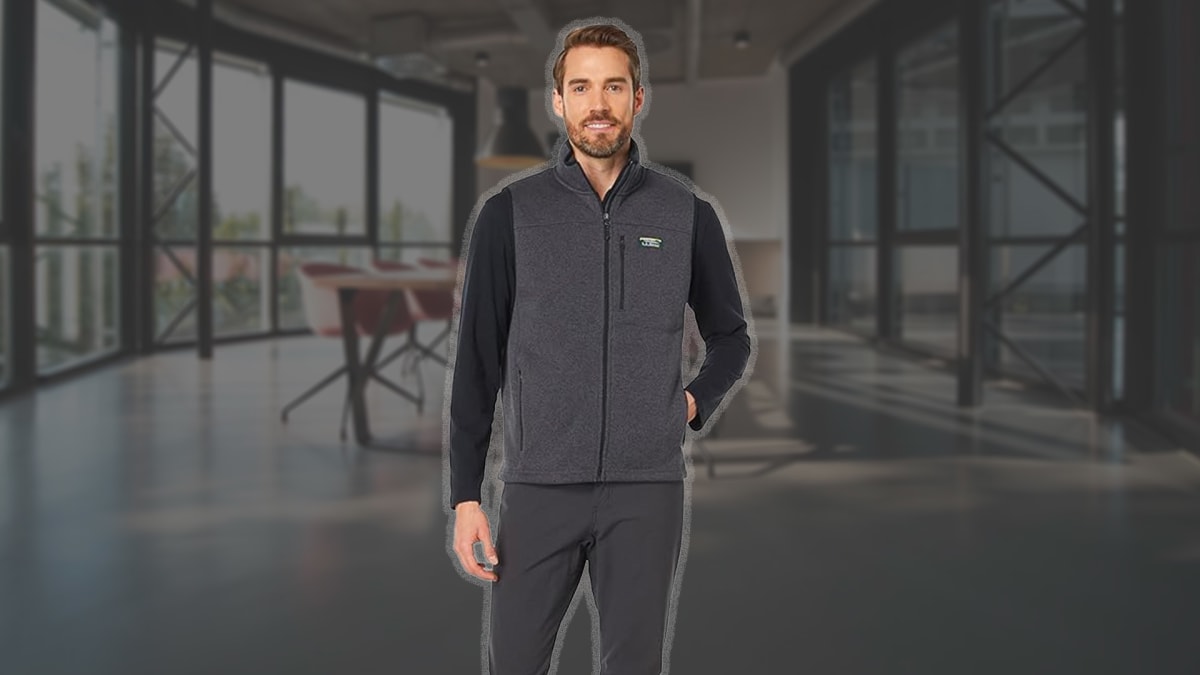 Ll bean sweater fleece vest online