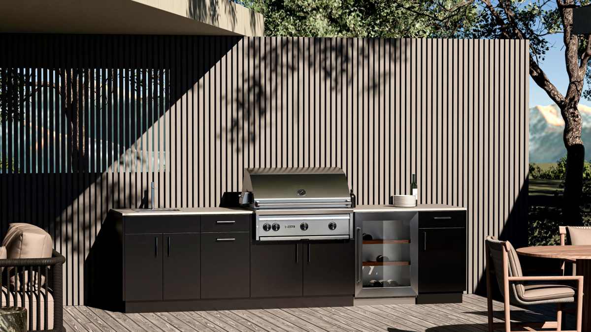 TREX Outdoor Kitchens Debuts a New Line of Preset Designs Men s Journal Home Living Handbook